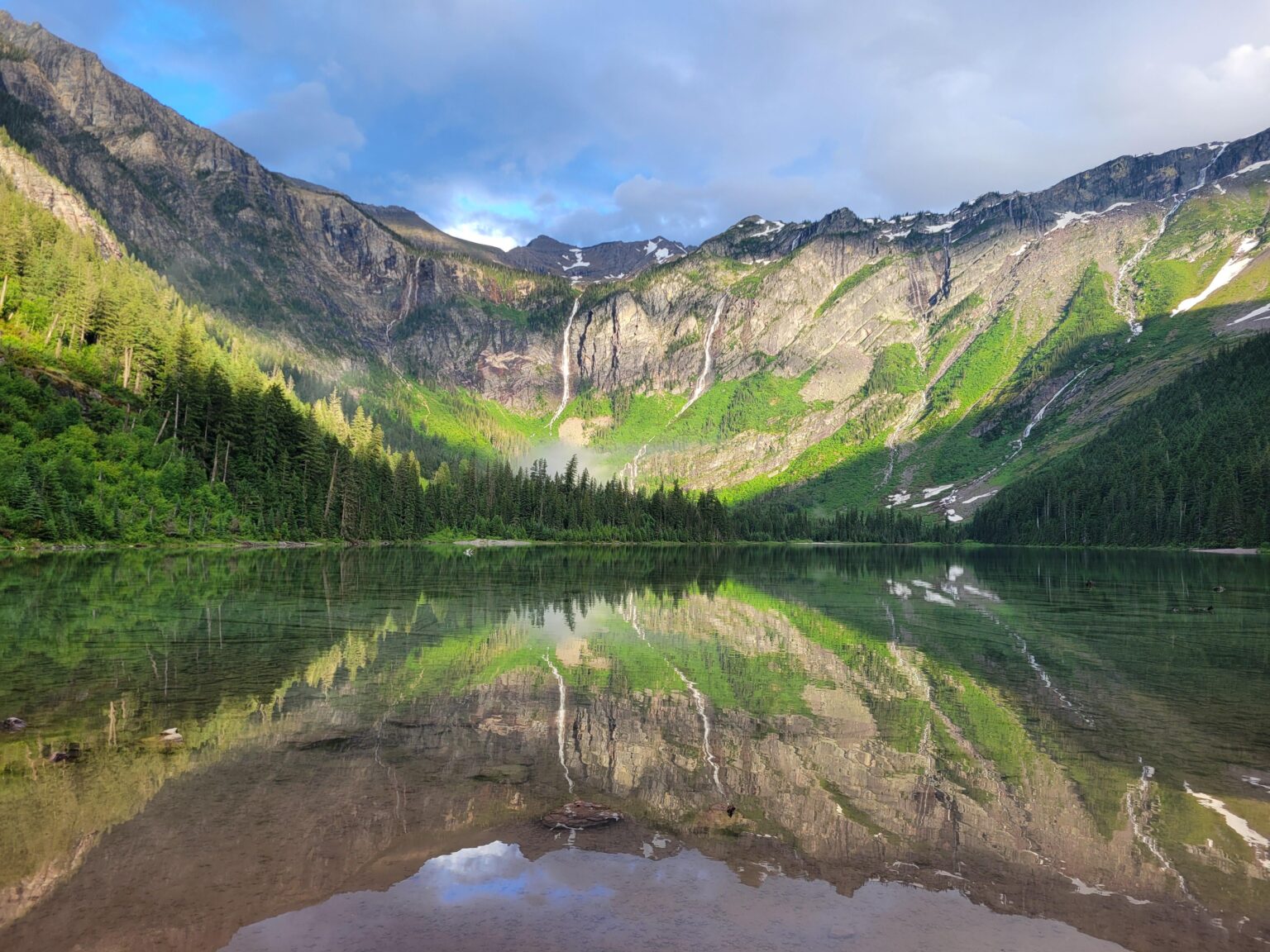 Avalanche Lake Glacier National Park