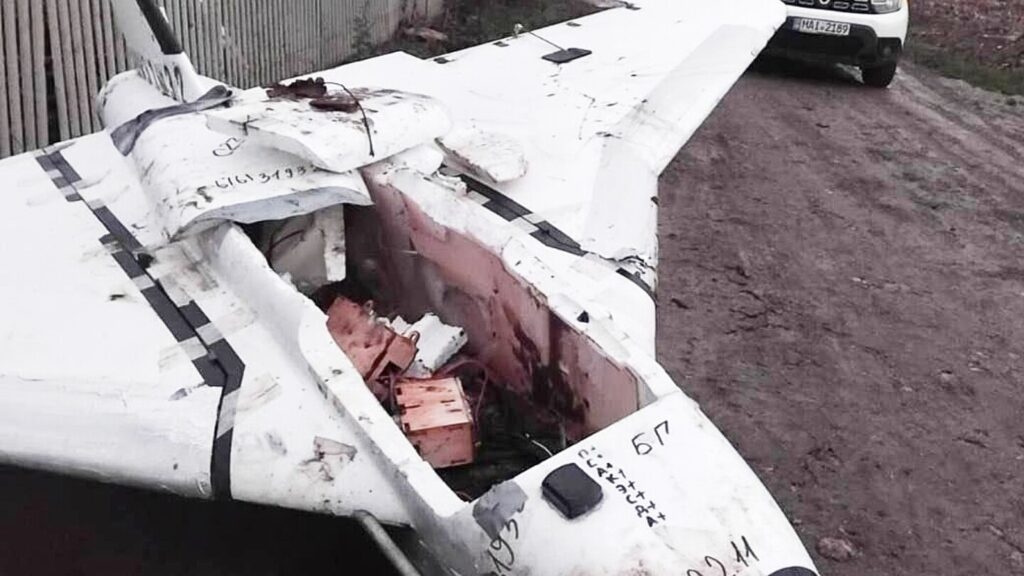 Drone found in Moldova near Ukraine border Drone found in Moldova near Ukraine border