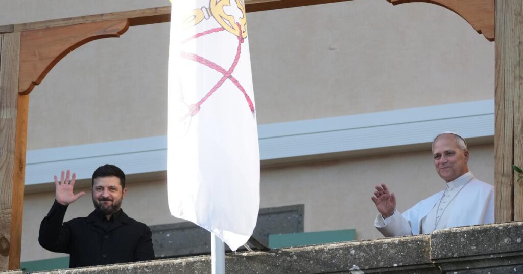 Pope Leo says Europe’s role is key in any Ukraine peace deal Pope Leo says Europe's role is key in any Ukraine peace deal