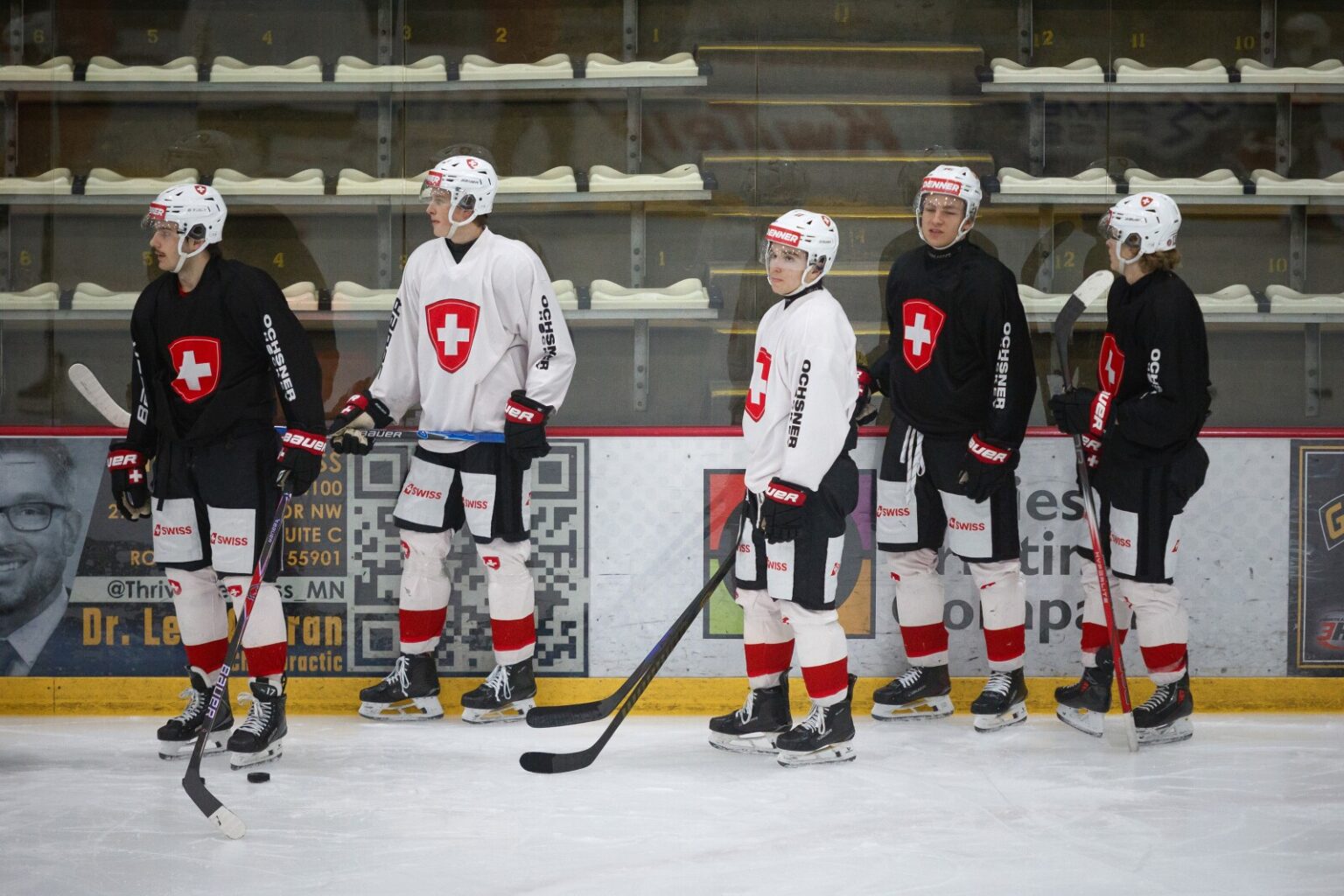 Photos: Team Switzerland practices at Rochester Rec Center on Dec. 17, 2025 - Post Bulletin