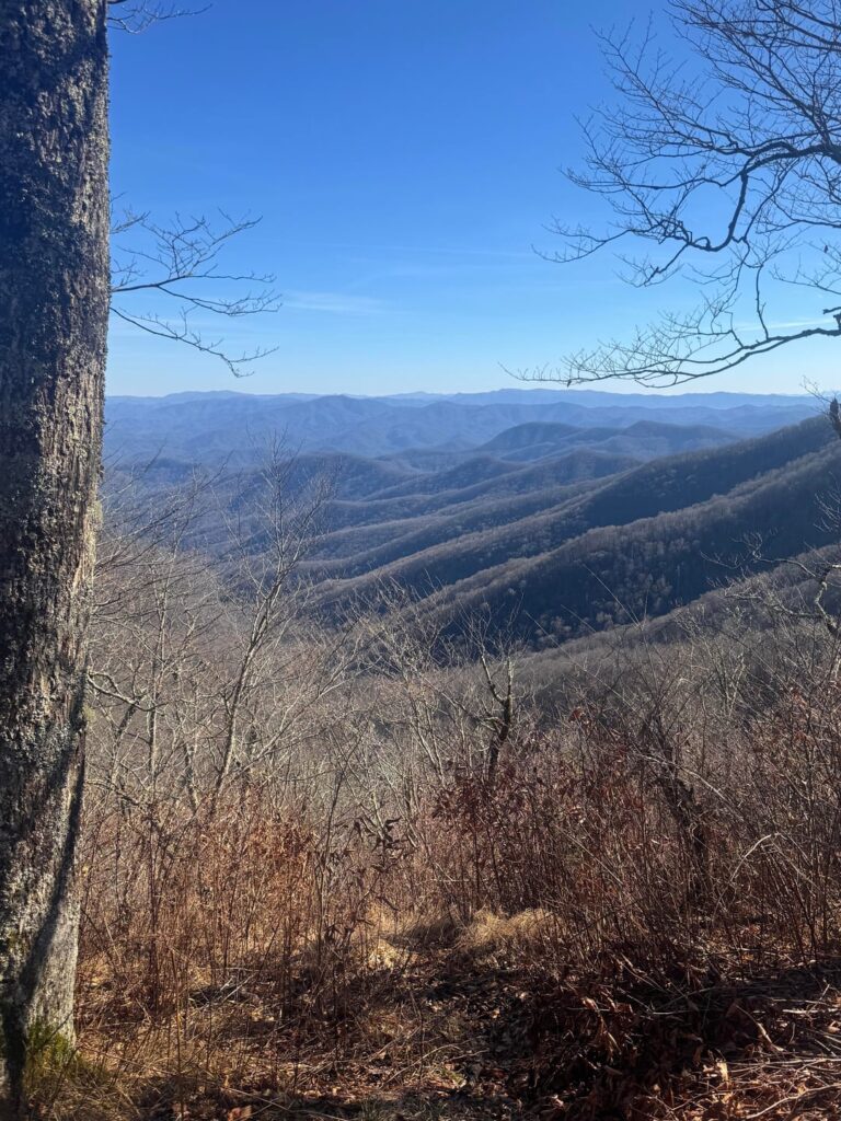 First hike of the winter season