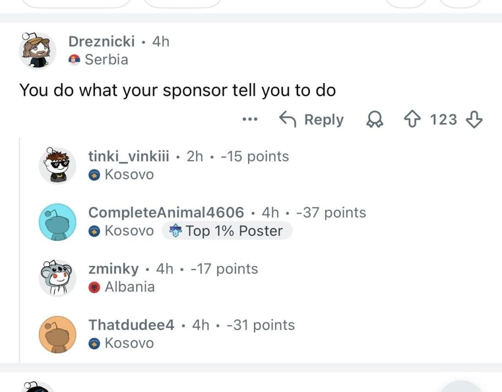 When Albanians write in AskBalkans