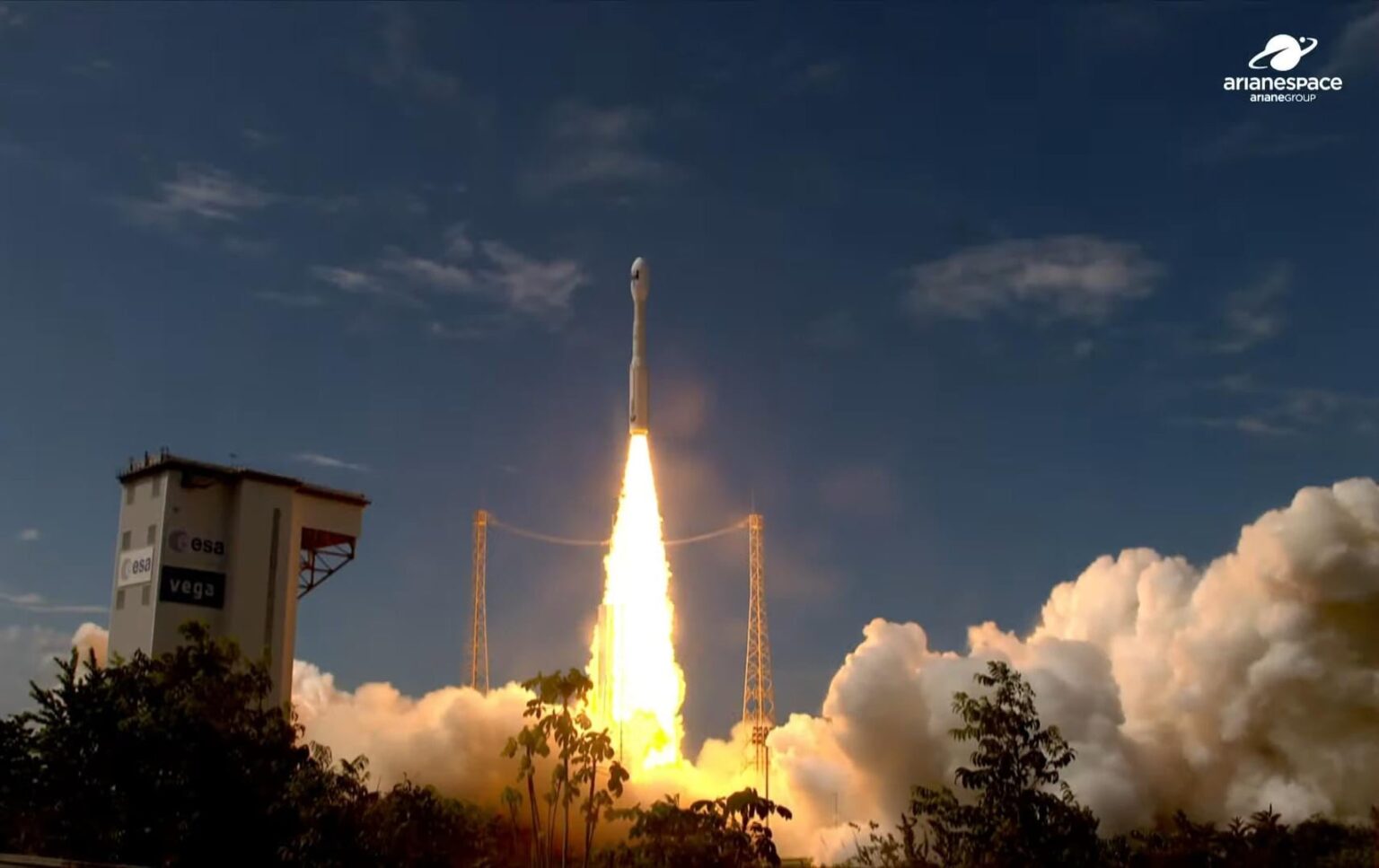 From today's Vega-C launch