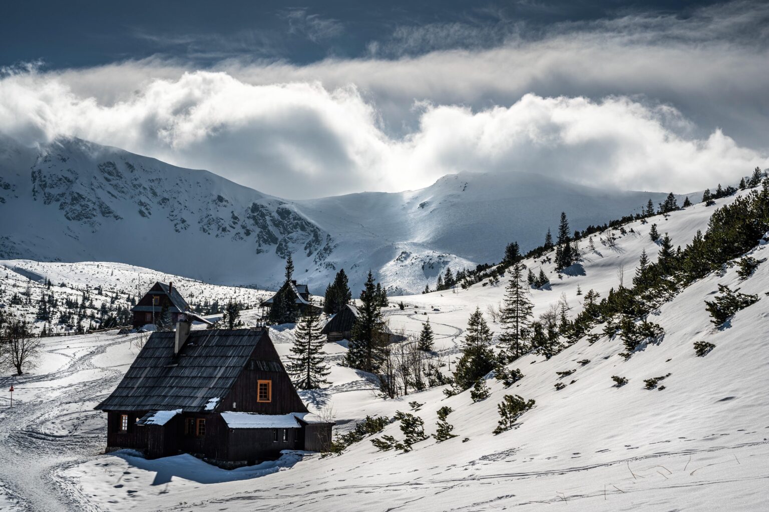 Winter on Hala Gąsienicowa