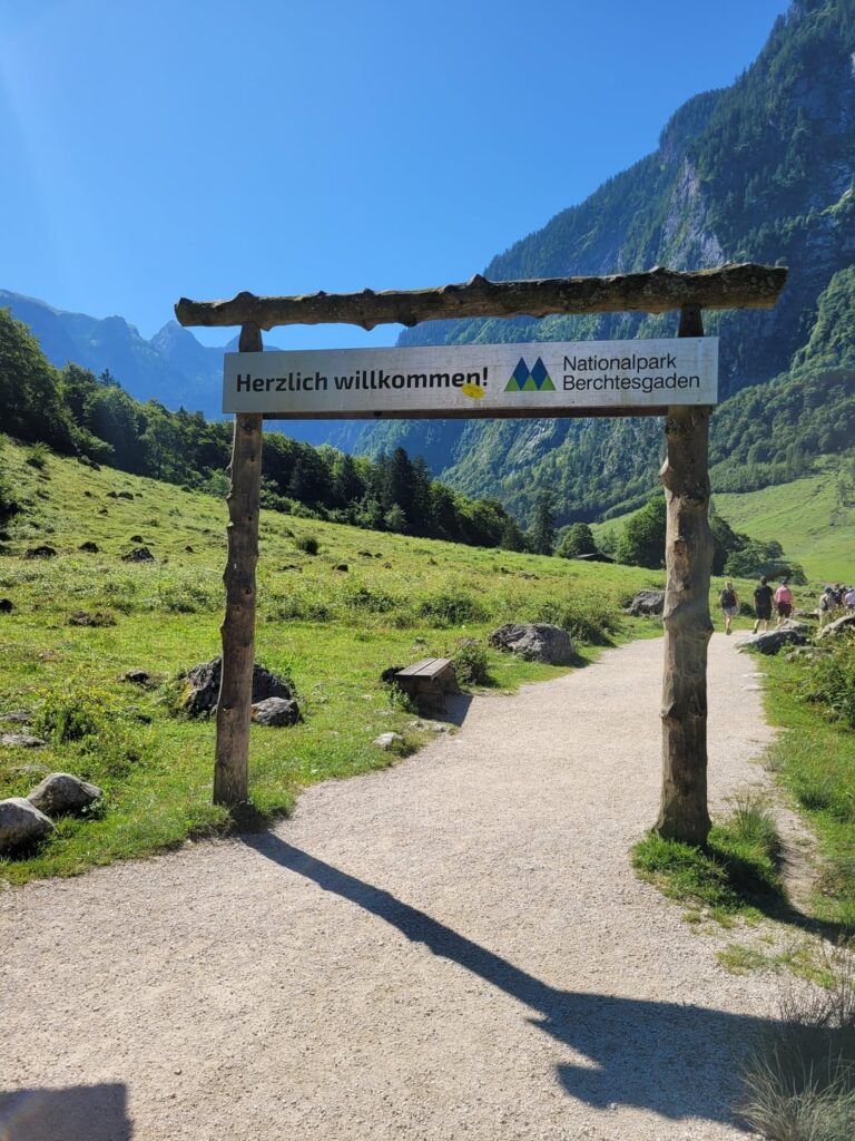 Hiking in the "Berchtesgaden National Park" around Lake Obersee - Germany [OC]