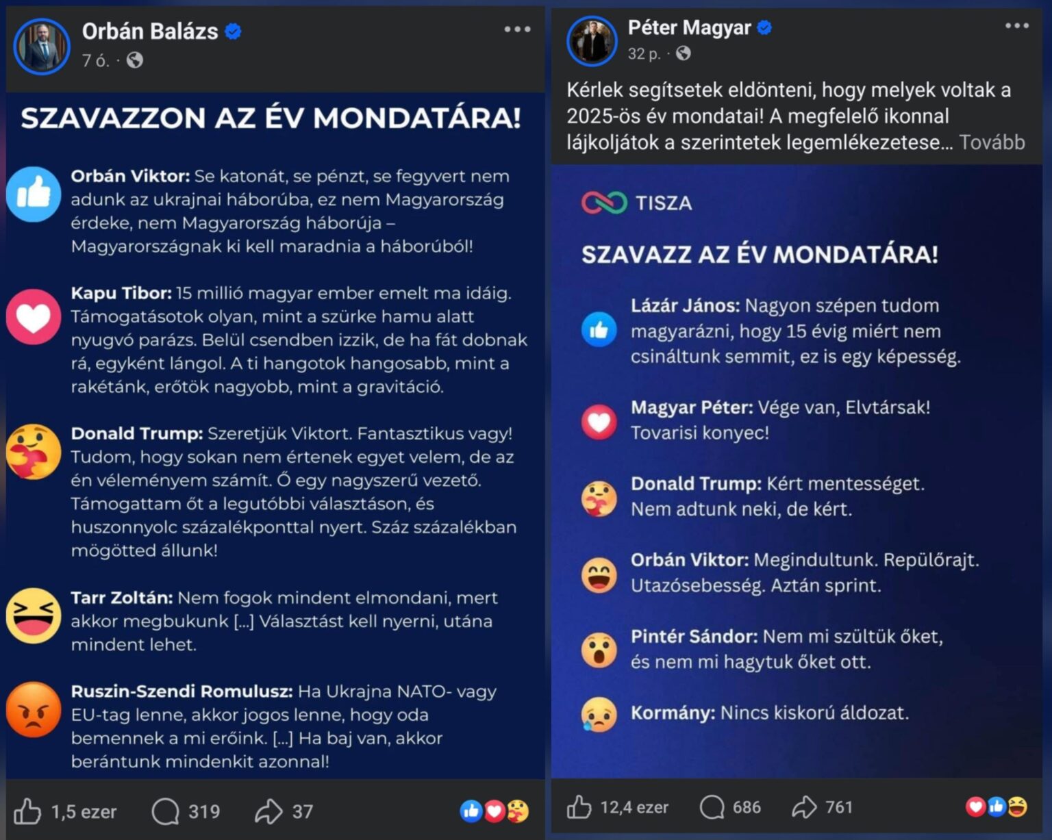 Another brilliant counter from Péter Magyar😀