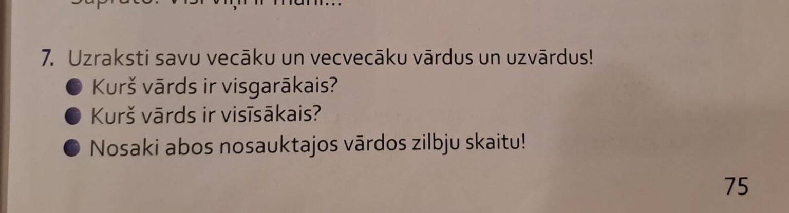 School assignment in Latvian and data protection of natural persons