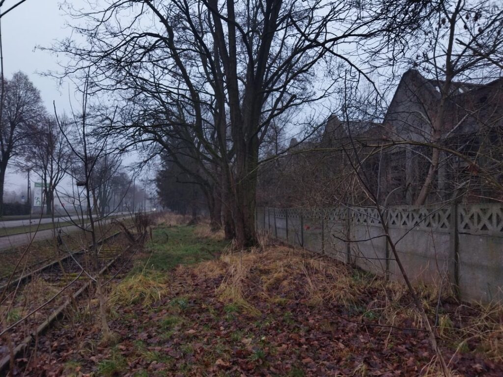 Abandoned building near Auschwitz
