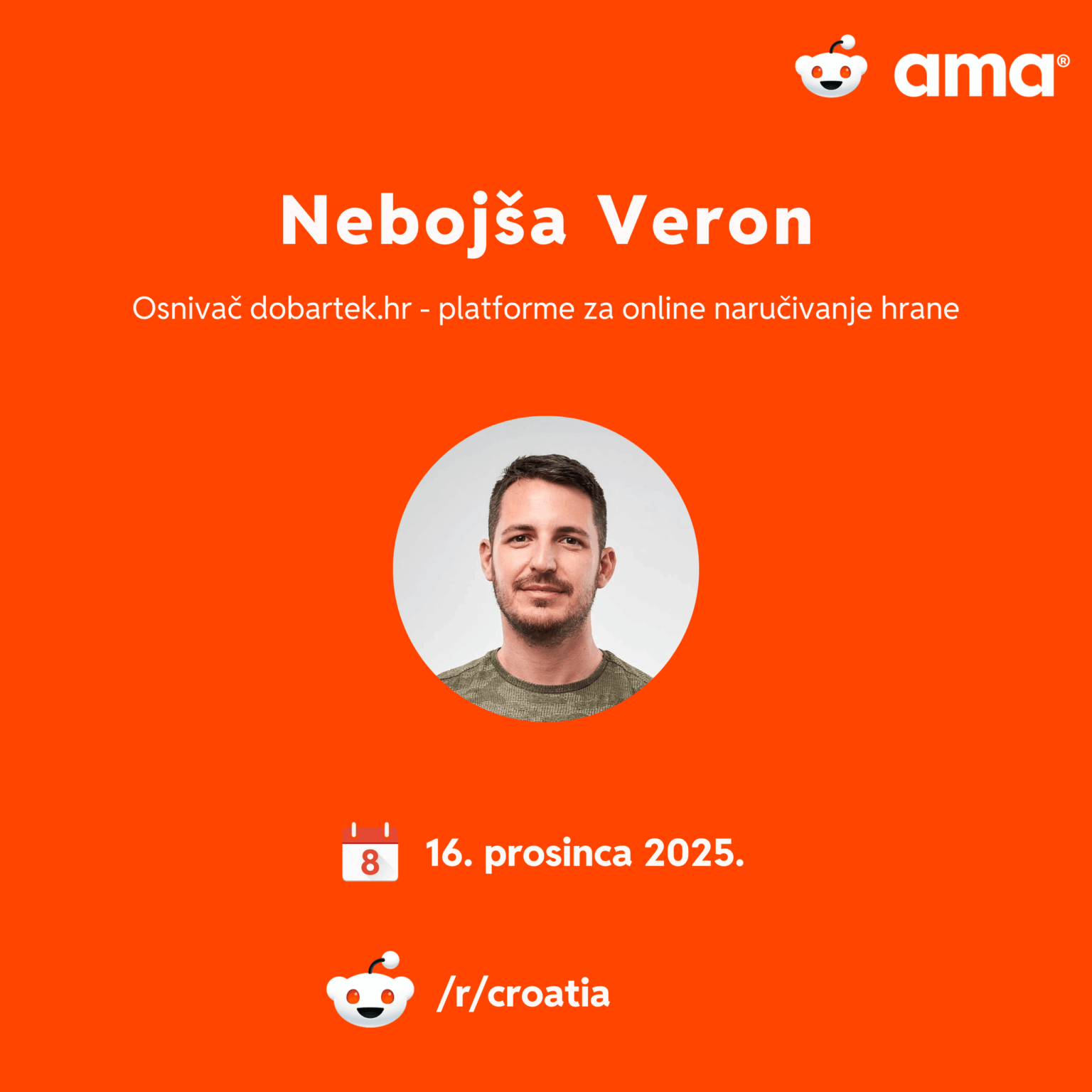 Ideas without borders: Nebojša Veron, founder of the dobartek.hr platform