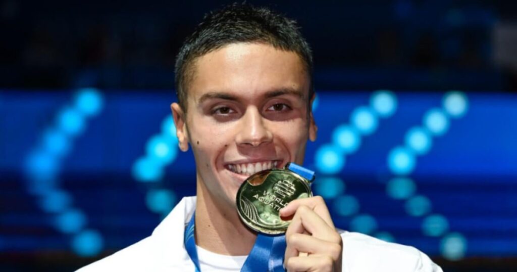 David Popovici, nominated for the title of "The best athlete from the Balkans in 2025"