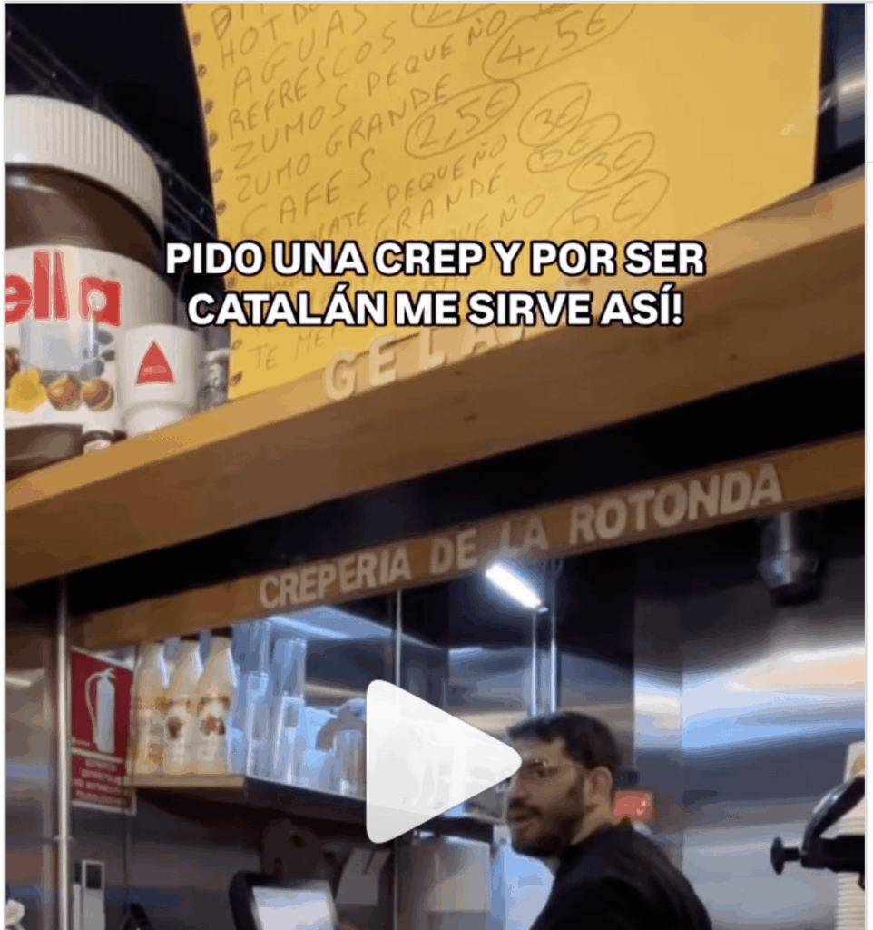 Merchants of Meritxell erupt against the Creperia de la Rotonda