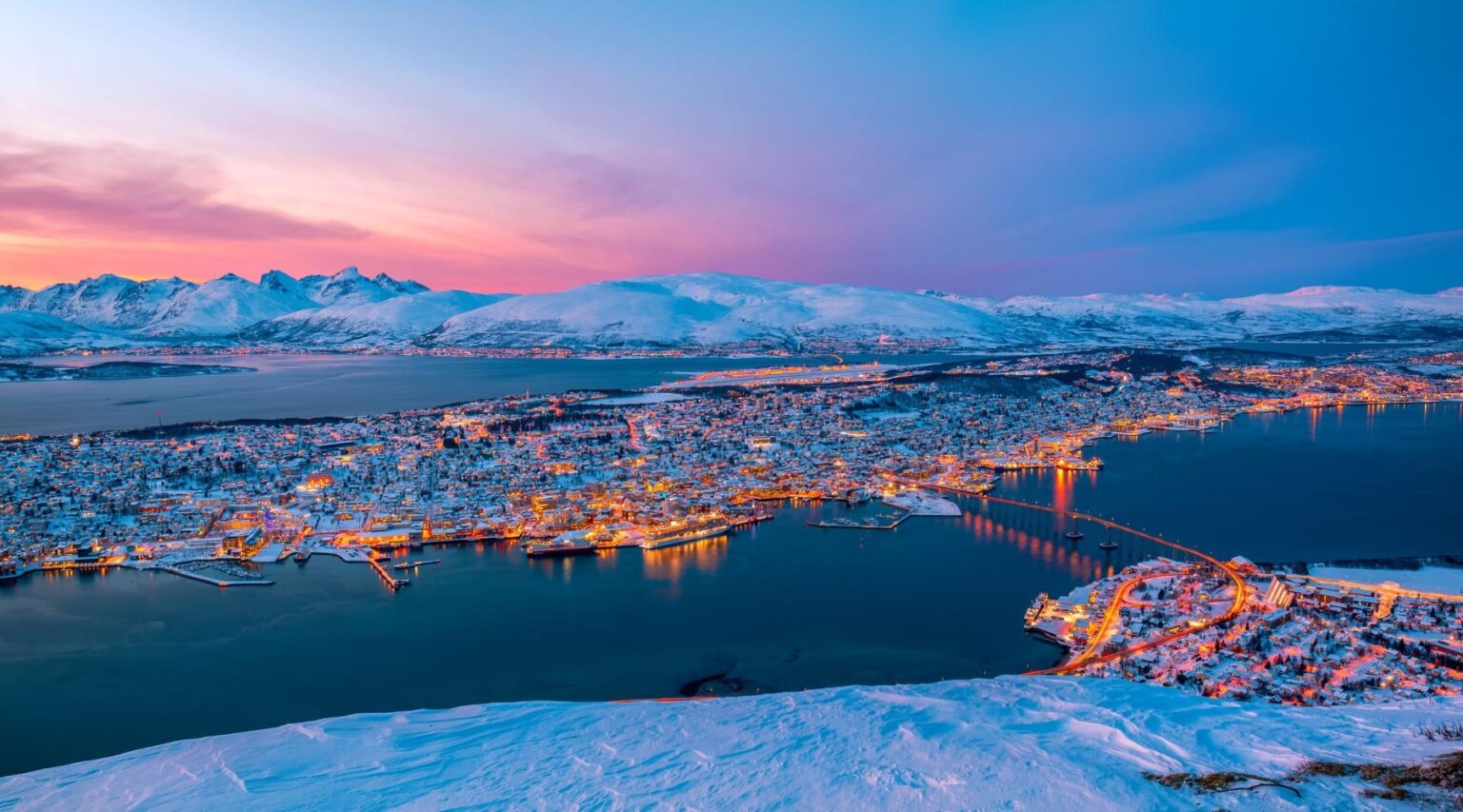 Native English speakers, is Tromsø a city or a town?