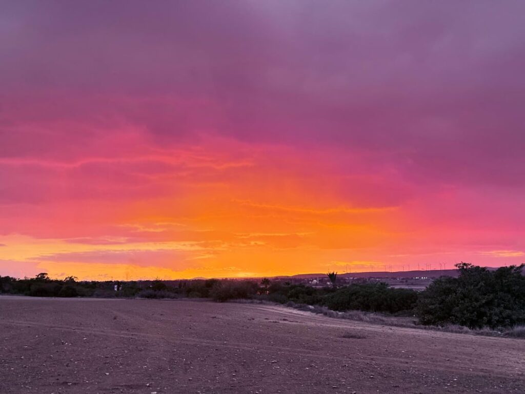 Incredible Larnaca Sunset with no filter 😍