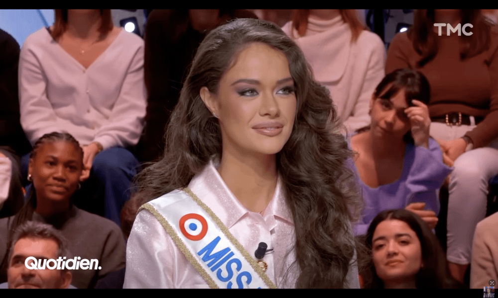Miss France creates a surprise by wishing for the end of the police state and the destruction of Big Capital