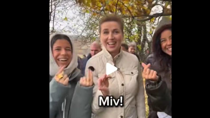High school students give Mette Frederiksen's profile on TikTok the smooth layer