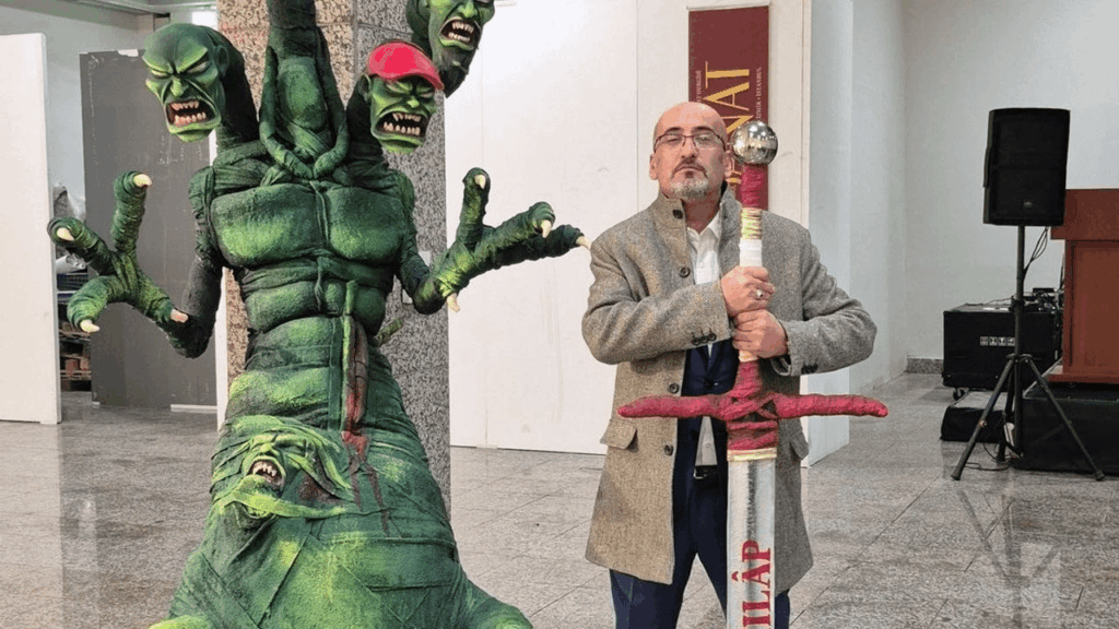 Murat Kaftar, who was arrested for making a statue in which he stabbed the Sword of Revolution into a 4-Headed Monster, will have a hearing at the Istanbul 28th Criminal Court of First Instance on December 30 (tomorrow) at 10.00.