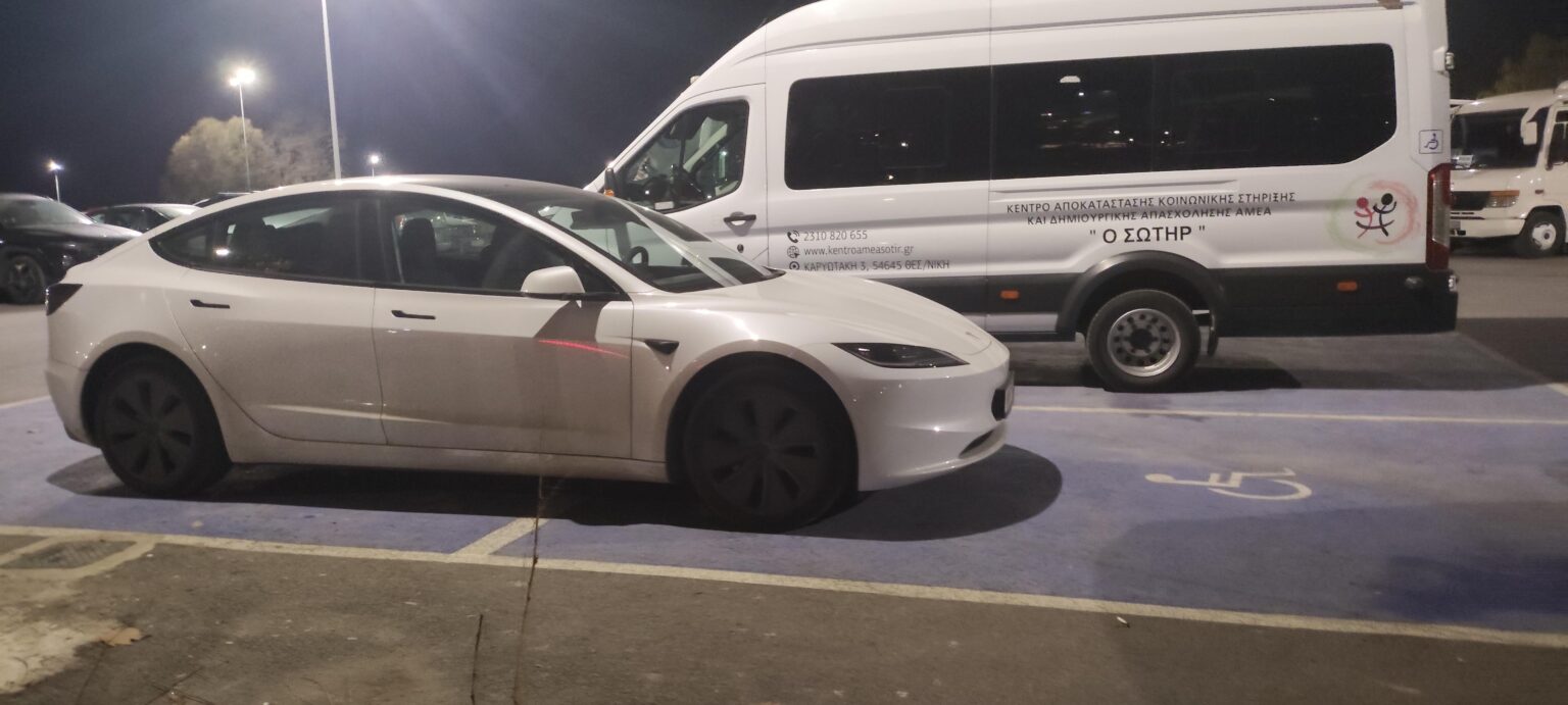 Worst parking lot I've seen (today)