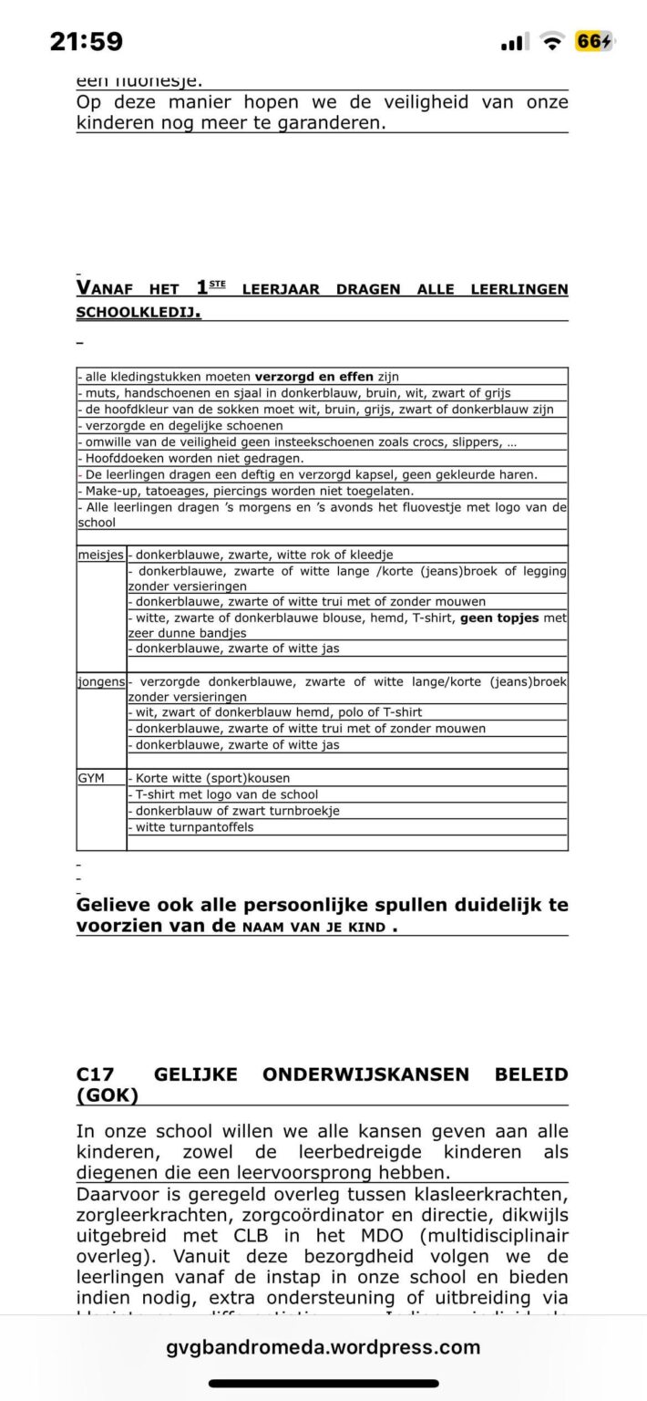 Question about school regulations and religious symbols