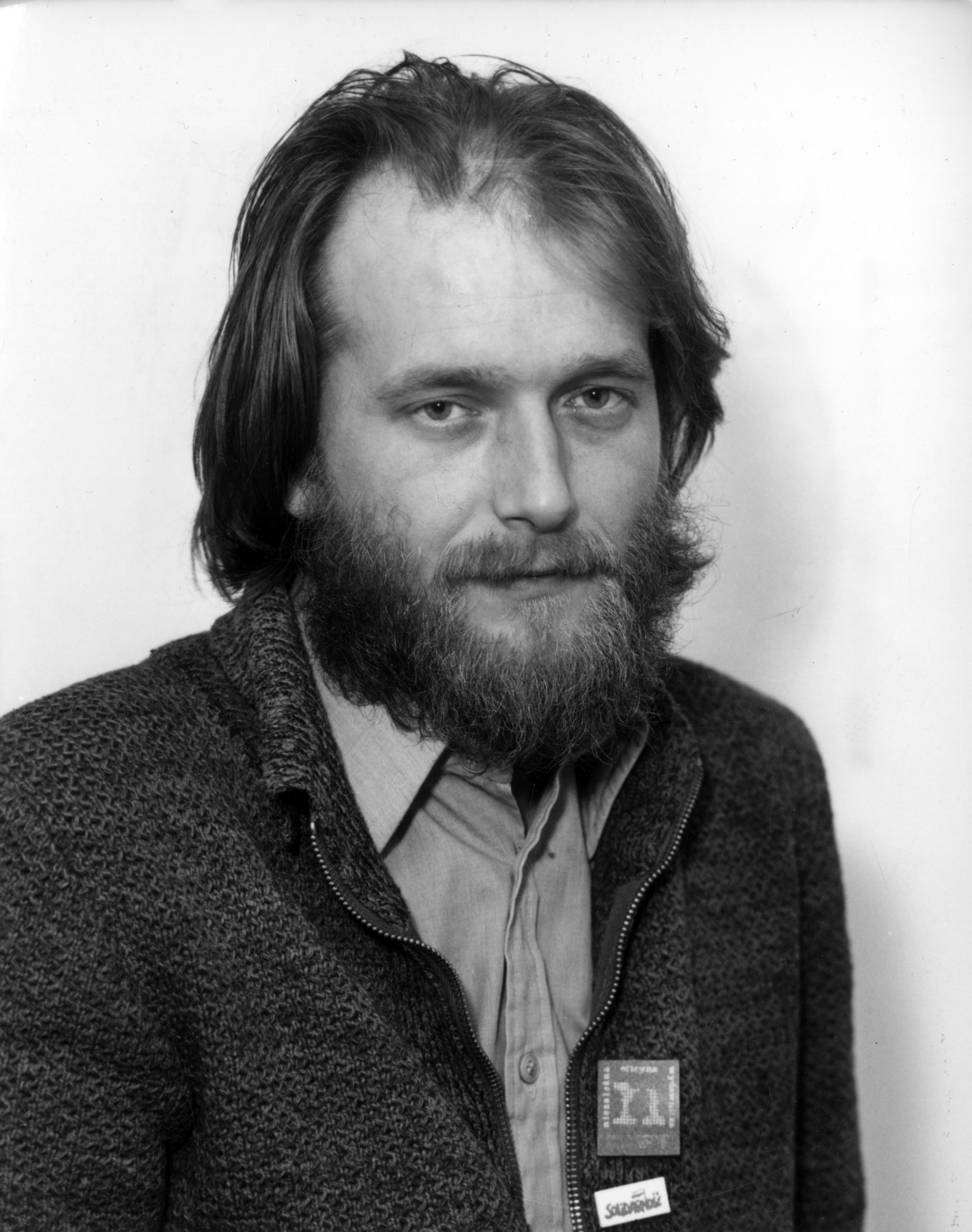 Mirosław Chojecki, head of the Nowa publishing house, in December 1980.