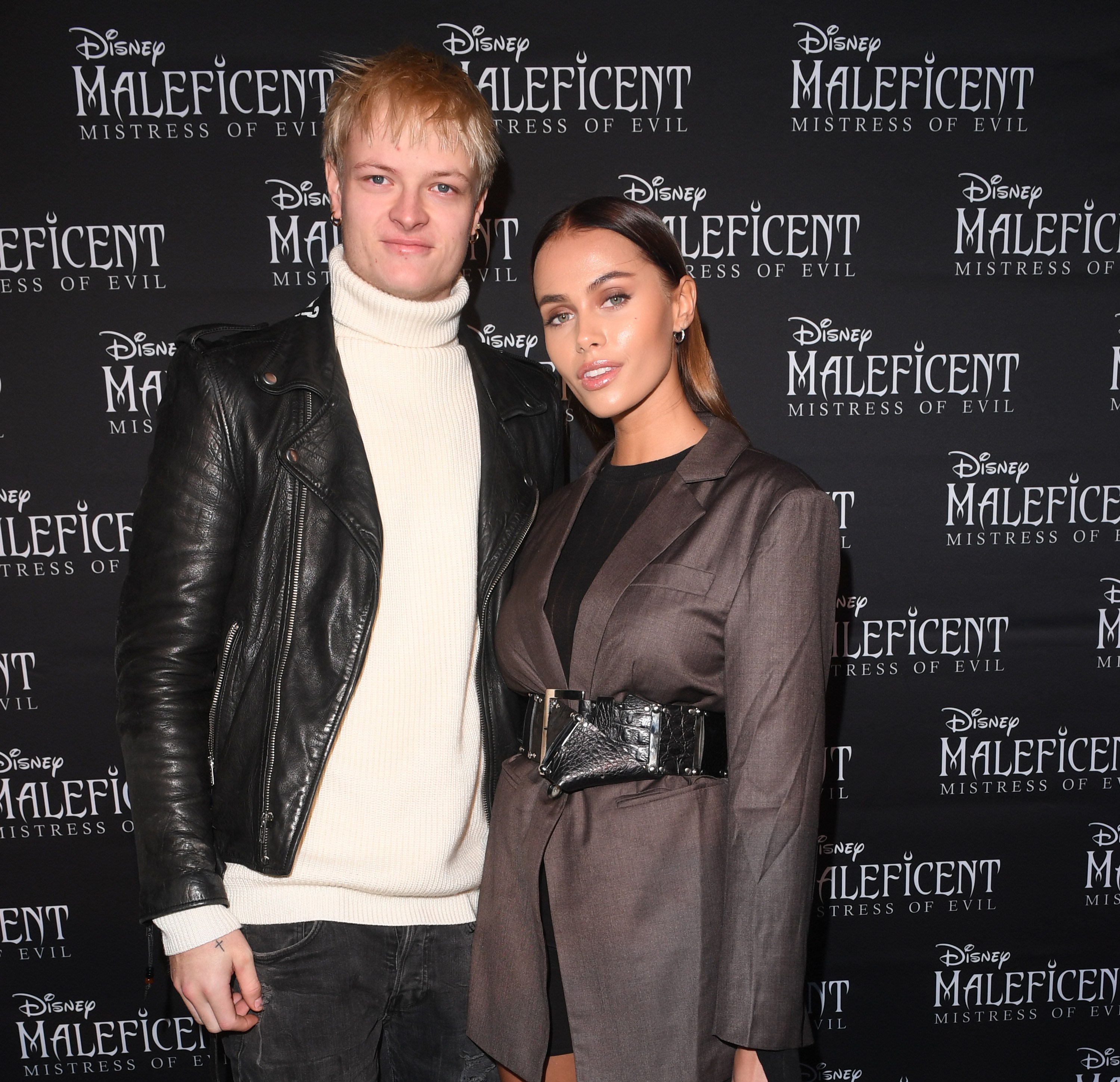 Marius Borg Høiby and Juliane Snekkestad attend the "Maleficent 2" Disney Premiere in Oslo.