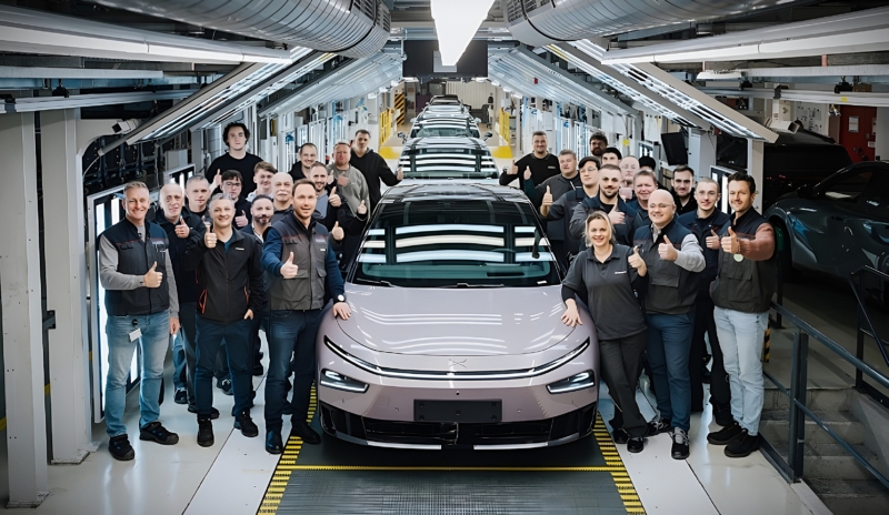 Xpeng P7+ 2026 completes Austria trial production ahead of January 9 Europe launch