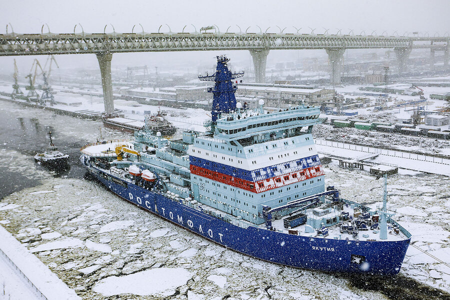 In thawing Arctic, Russia seeks military and economic edge