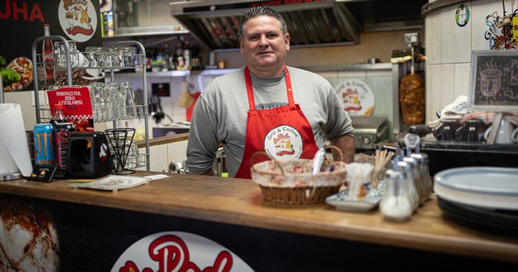 ‘You have to be tough to survive here’: a Syrian entrepreneur’s life behind the counter in eastern Slovakia