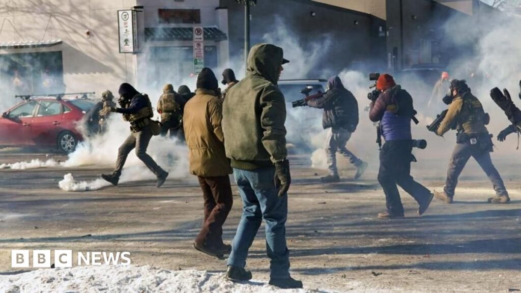 Minneapolis live: Man shot dead by federal agents in Minneapolis named as US citizen Alex Pretti