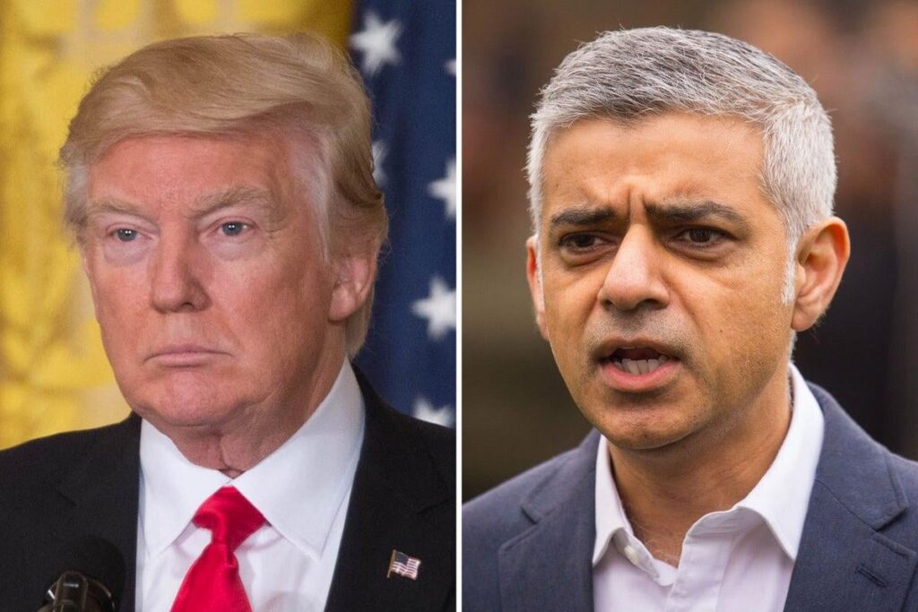 Sadiq Khan brands Donald Trump a bully and vows to stand up to his ‘hatred and bile’