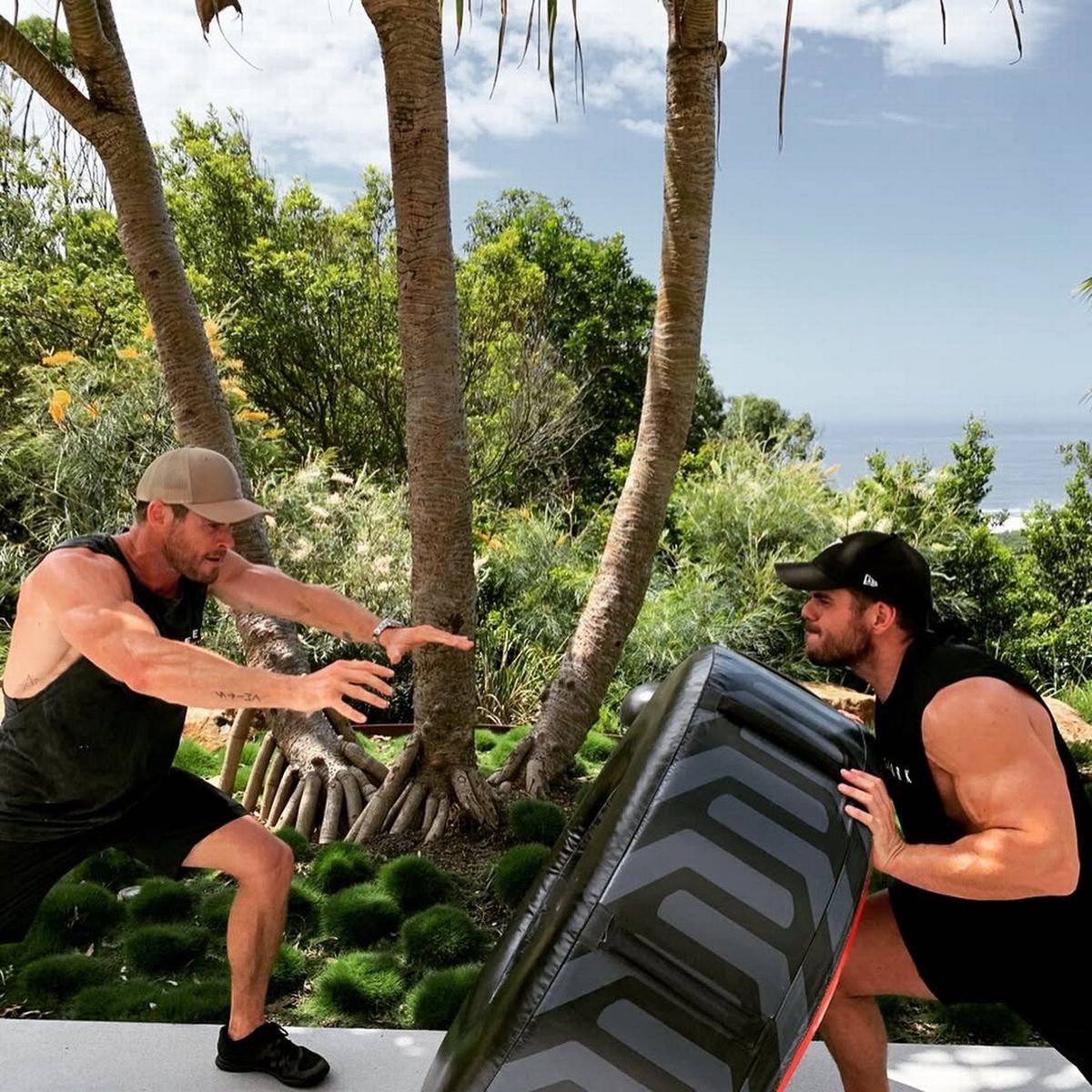 Ross described Thor star Chris as 'an absolute animal'