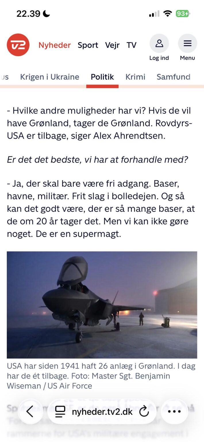 Are Messerschmidt and Ahrendtsen talking together??