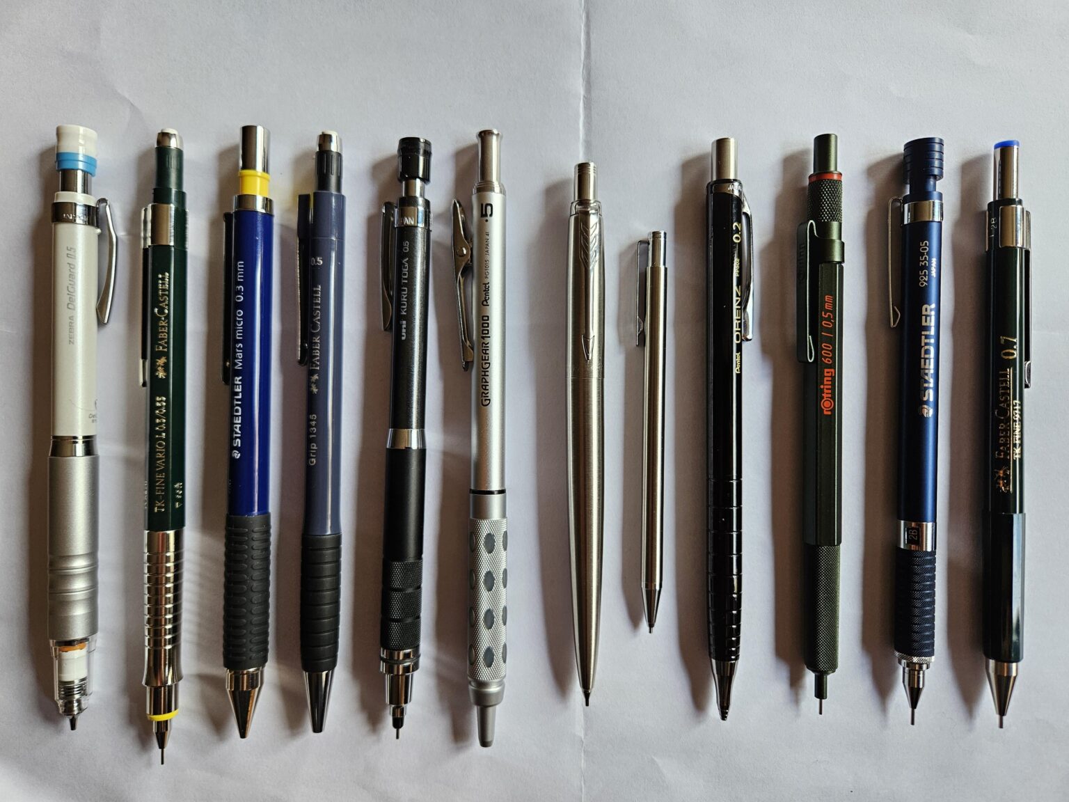 Are there (still) any technical pencil enthusiasts in Slovenia?