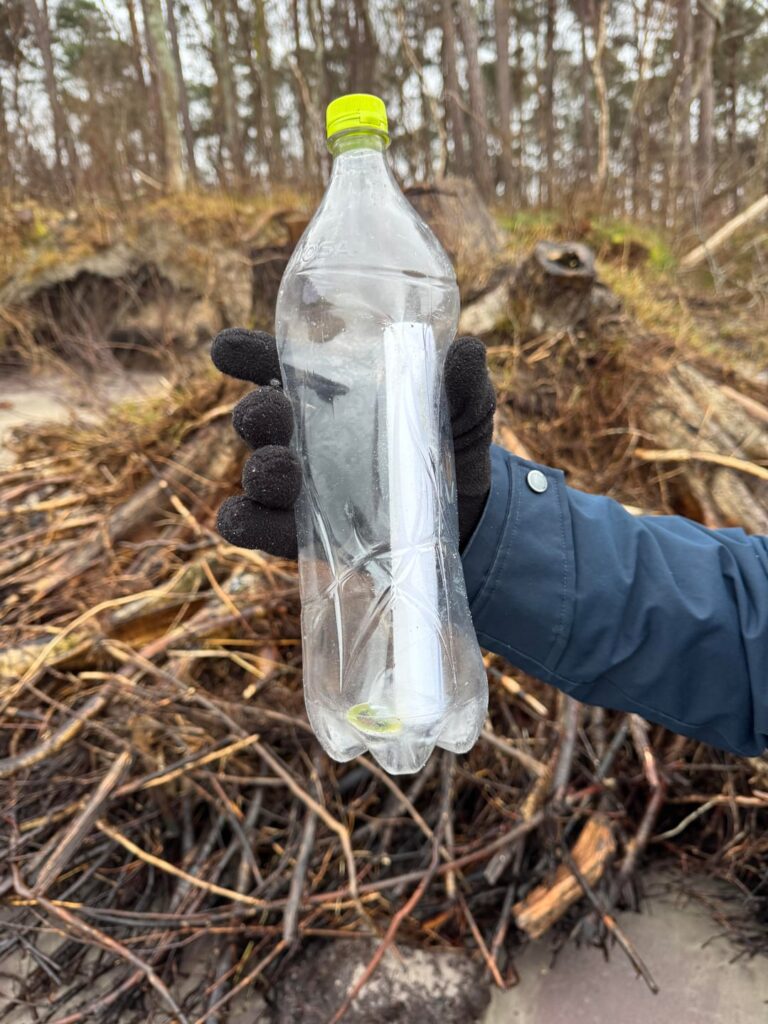 Message in a bottle from ELI