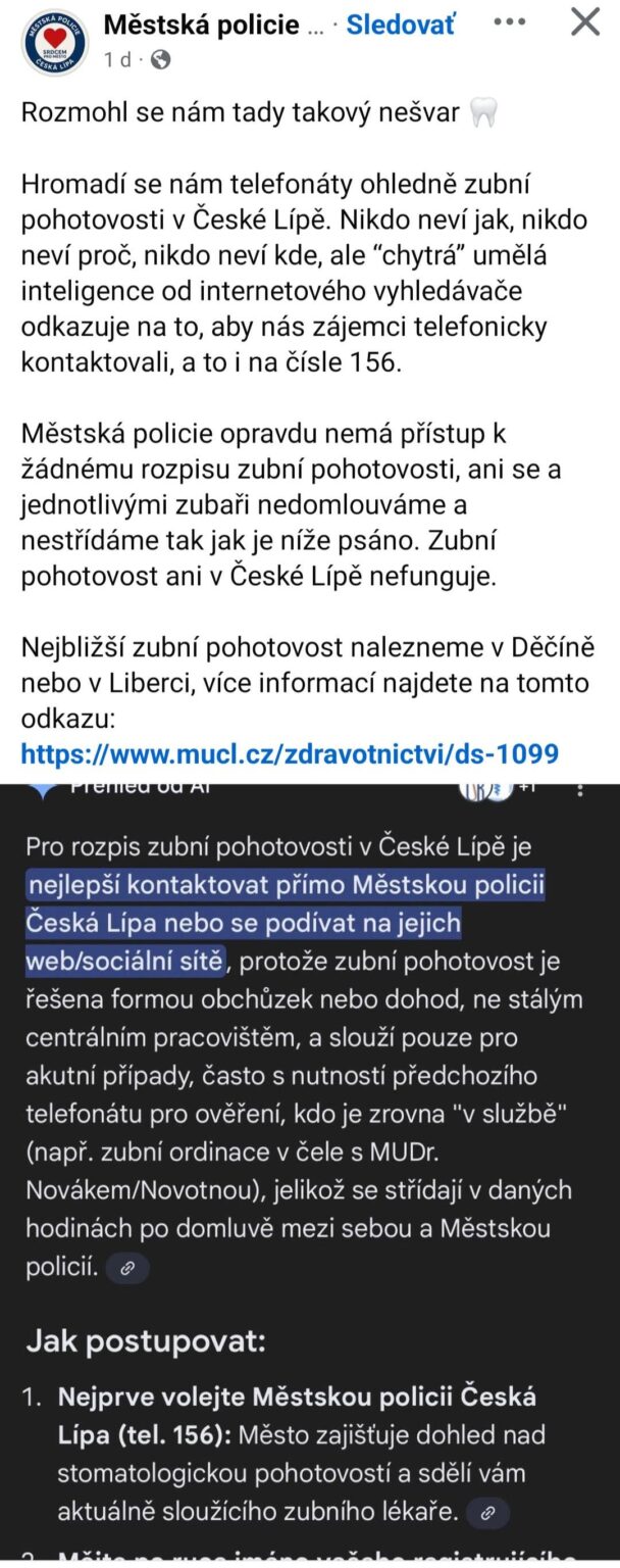 A reminder to NOT use AI as your primary source of information, certainly not Google Insights A reminder to NOT use AI as your primary source of information, certainly not Google Insights