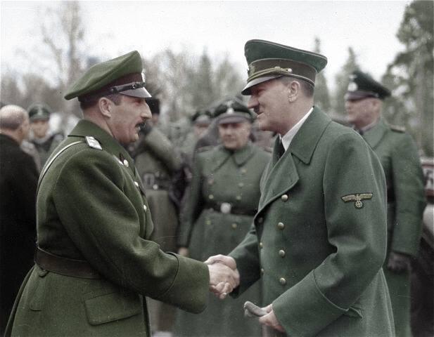 hiker Boris III and Dollf Heightler 1941