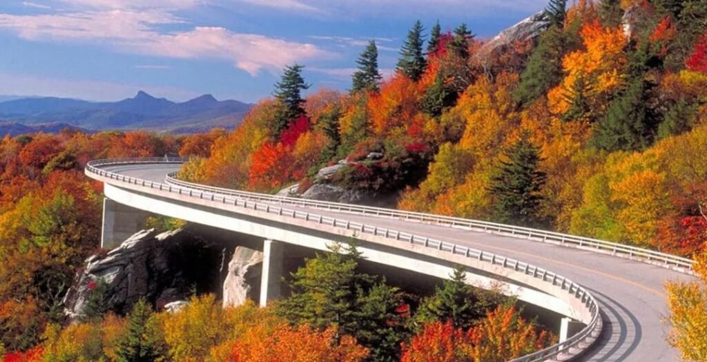 Blue Ridge Parkway in North Carolina