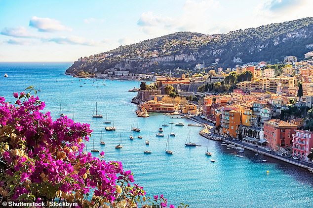 Villefranche-Sur-Mer on the French Riviera, between Nice and Monaco