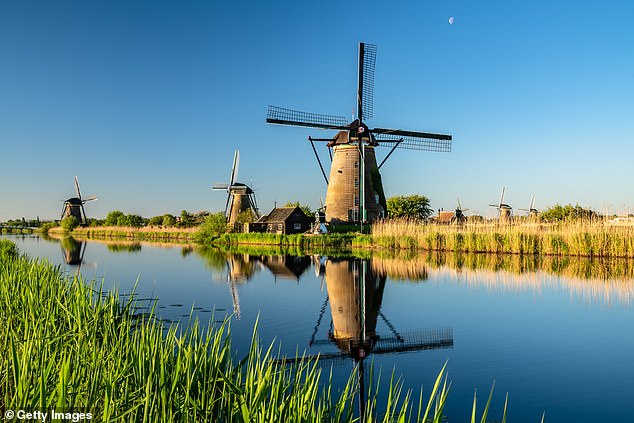 The 19 windmills of Kinderdijk have been a Unesco World Heritage Site since 1997