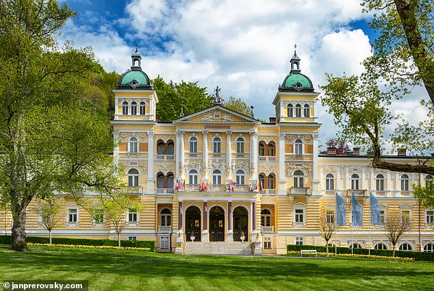 Saskia stayed at the Ensana Nove Lazne hotel in the elegant spa town of Marianske Lazne in the Czech Republic