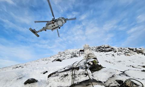RDAF Danish MH-60R in Greenland