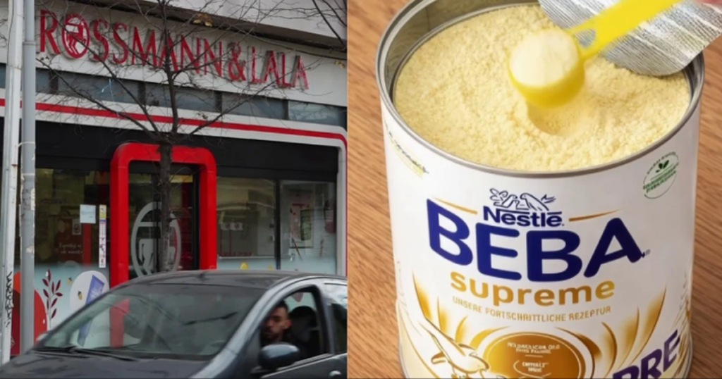 Milk with bacteria dangerous to babies, but 'Rossmann&Lala' in Albania and Kosovo sold 744 boxes