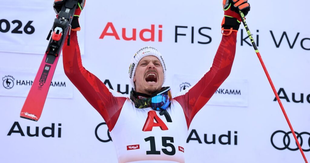 Austrian skier Manuel Feller pleases home crowd with surprise World Cup slalom win in Kitzbühel :: WRAL.com