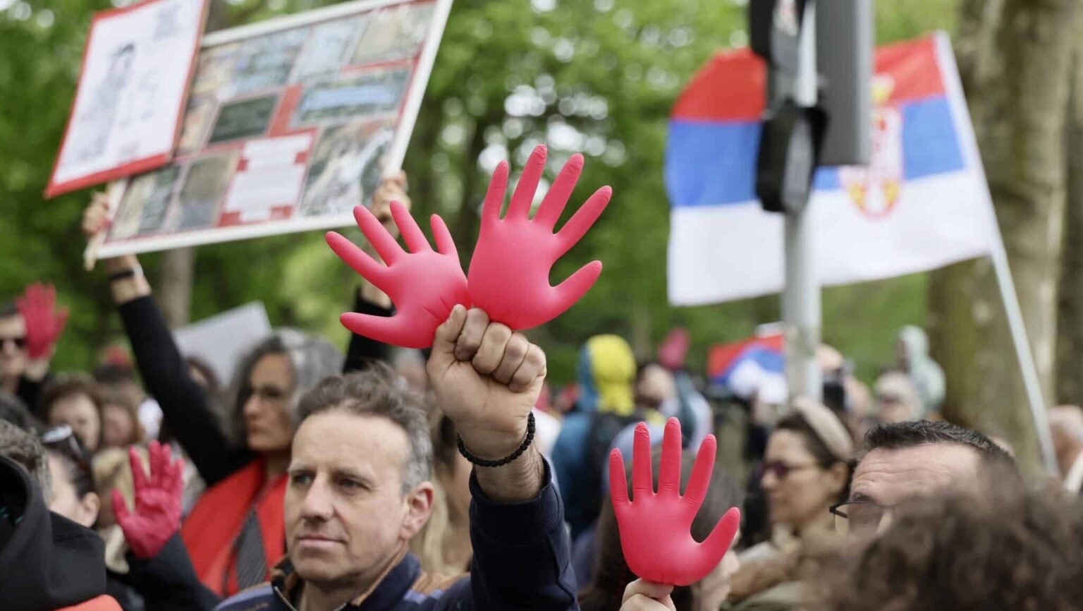 How Serbia’s Government Spent the Year Trying to Dodge an Election