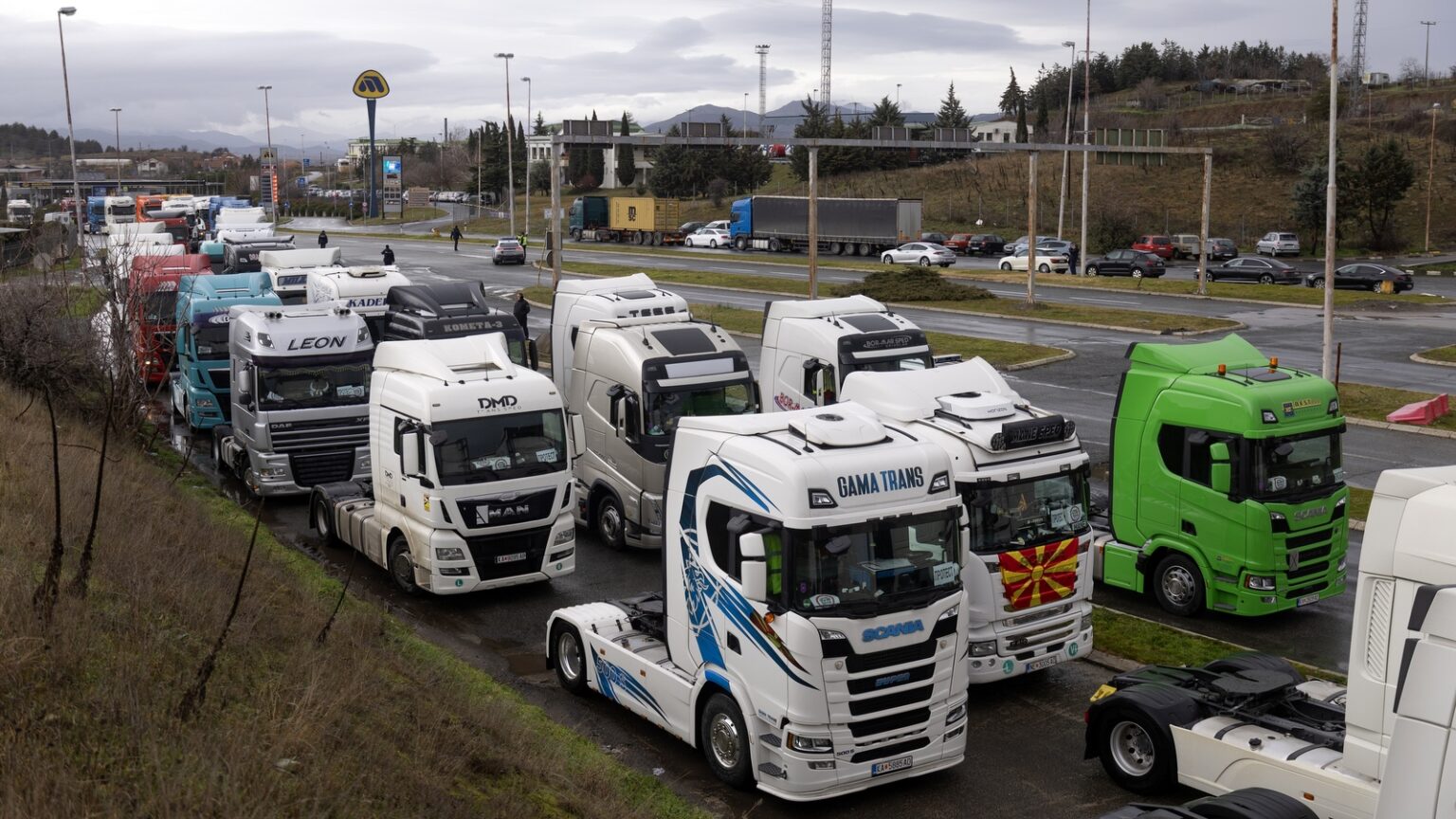 Truckers Across Western Balkans Block Borders Over New EU Travel Rules