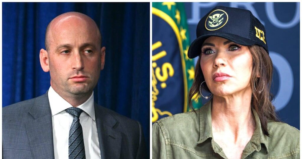 ICE Goons Bombarded With Calls to Resign After Deadly Shooting | Democrats say Kristi Noem and Stephen Miller need to go after one of their agents killed an unarmed mom.