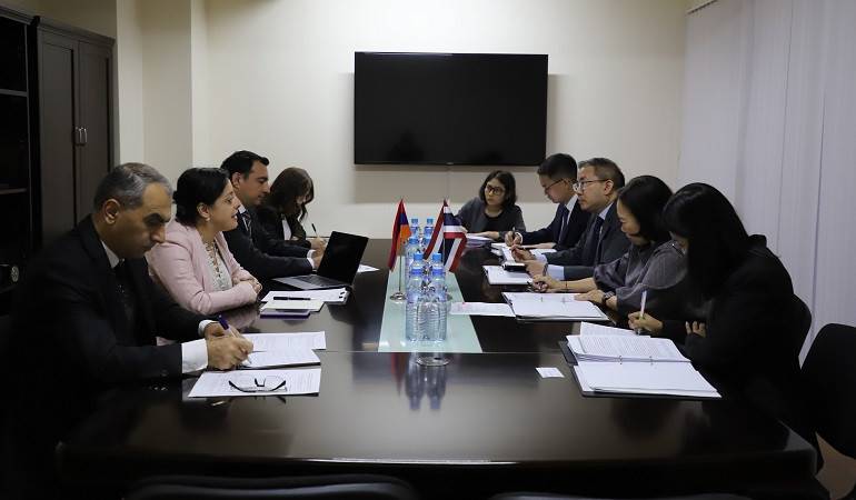 Political Consultations between the Ministries of Foreign Affairs of the Republic of Armenia and the Kingdom of Thailand