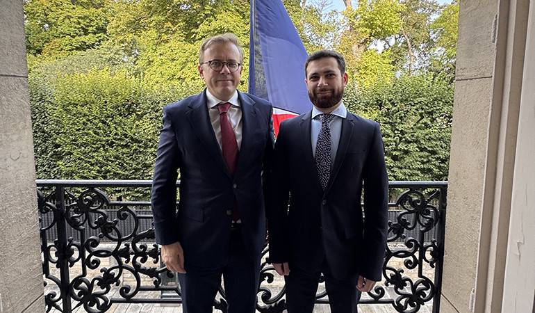 Meeting of the Deputy Foreign Minister of the Republic of Armenia with the Advisor to the President of France