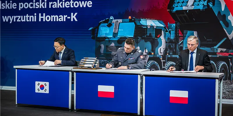 Hanwha Aerospace signs Chunmoo rocket production contract with Poland Hanwha Aerospace signs Chunmoo rocket production contract with Poland