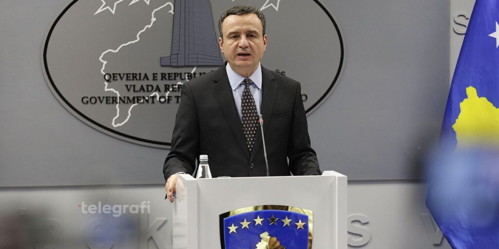 Kurti: Kosovo supports the US anti-narcotics operation in Venezuela, led by President Donald Trump