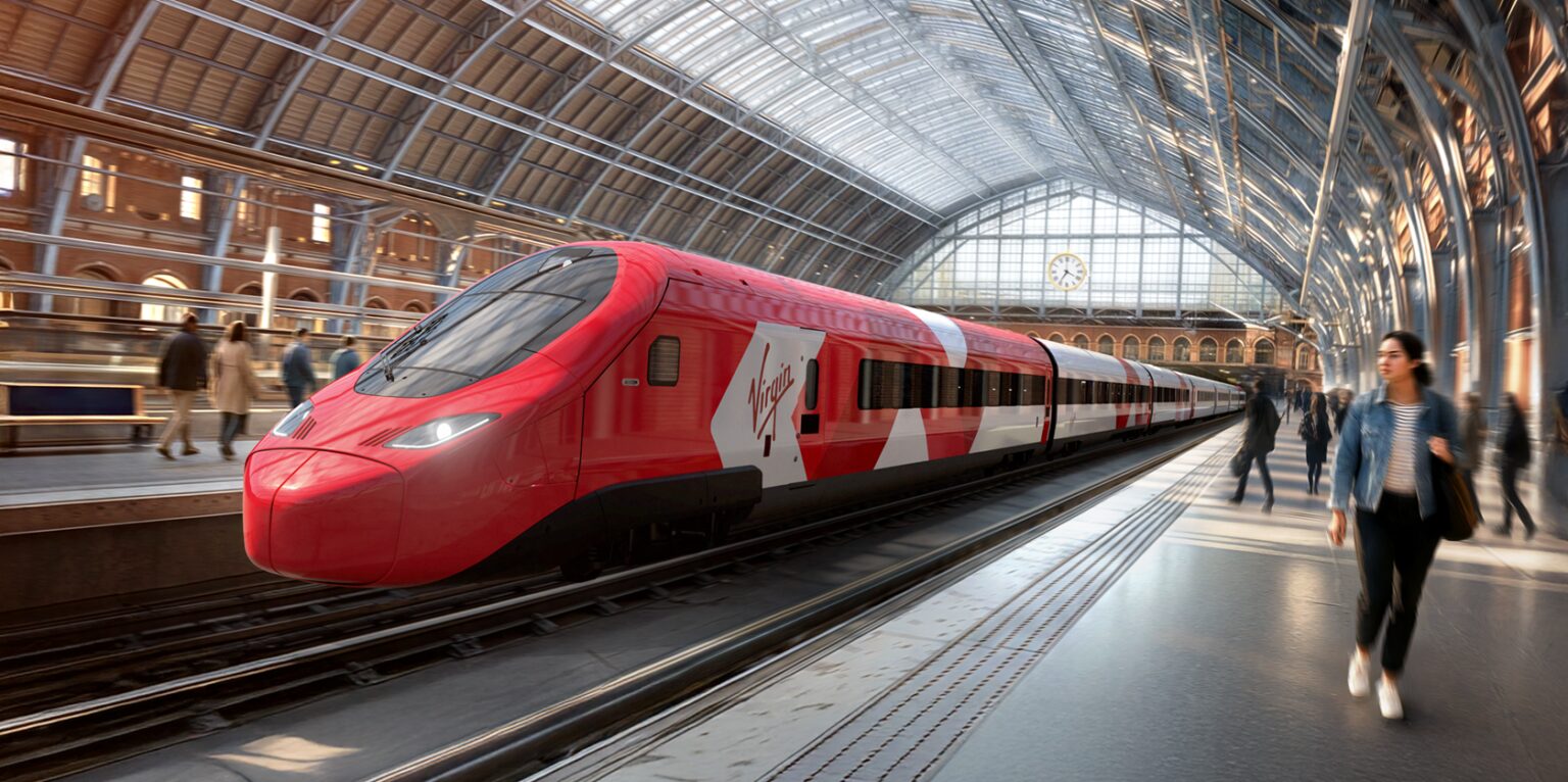 First Look At Virgin’s New Trains That Will Run Direct From the UK to Europe